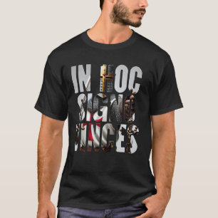 Katholischer Tempelritter Lateinisches Kreuzritter T-Shirt