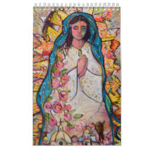 Katholischer Volkskunstkalender von Jen Norton