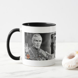 Katholischer Zitat Bischof Fulton Sheen Tasse