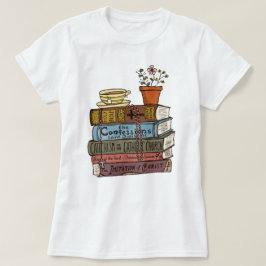 Katholisches Buchstapel-Shirt, Bibel Verse Godmutt T-Shirt