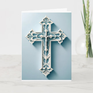 Katholisches christliches Kreuz Kruzifix Karte