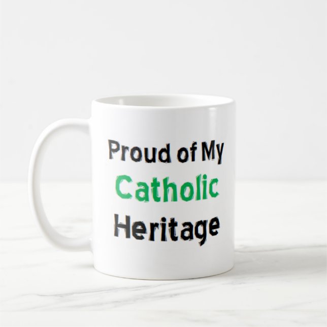 katholisches Erbe Kaffeetasse (Links)