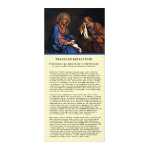 Katholisches Gebet der Wiedergutmachung Höchste Dr Werbekarte