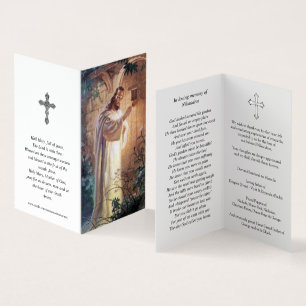 Katholisches Gebet kardiert   Jesus klopfendes 1