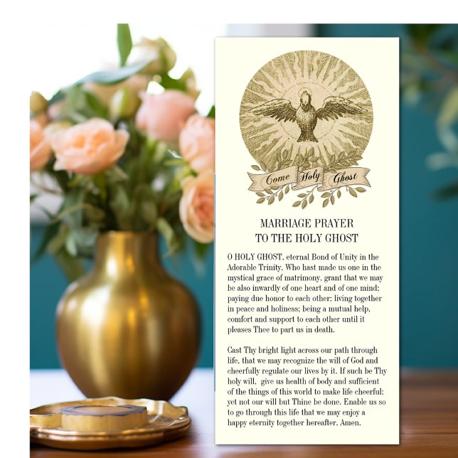 Katholisches Heiratsgebet zum Heiligen Geist (Von Creator hochgeladen)