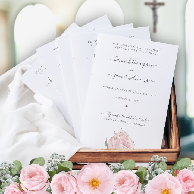 Katholisches Hochzeitsprogramm Hannah Pink mit Mes (Von Creator hochgeladen)