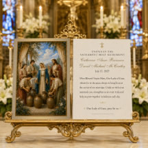 Katholisches Marienhochzeitsgebet in Kana Gebetska