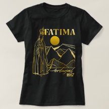 Katholisches Shirt, Unsere Dame von Fatima Godmutt
