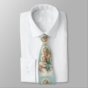 Katholisches St- Josephkind Jesus religiös Krawatte