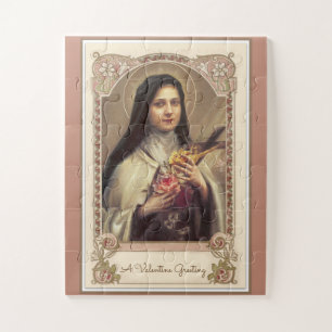 Katholisches St. Therese die kleine Blume von Puzzle