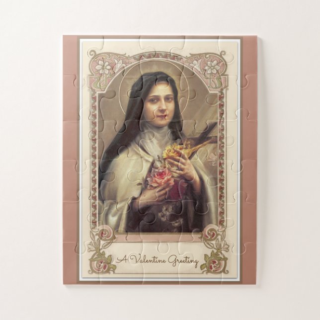Katholisches St. Therese die kleine Blume von Puzzle (Vertikal)