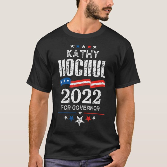 Kathy Hochul New Yorker Gouverneurswahl 2022 Democ T-Shirt (Vorderseite)