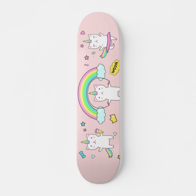 Katicorn Skateboard (Vorne)