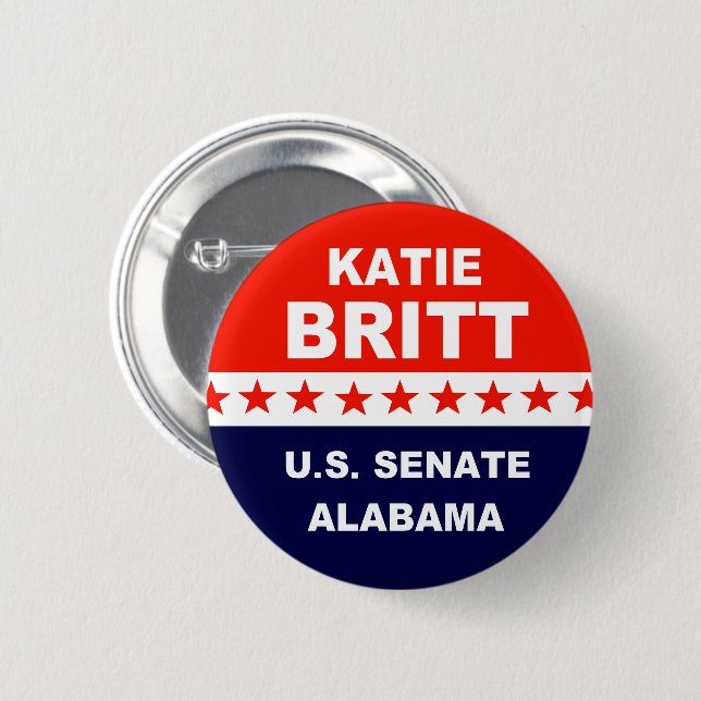 Katie Britt US Senat Alabama Button (Vorne & Hinten)