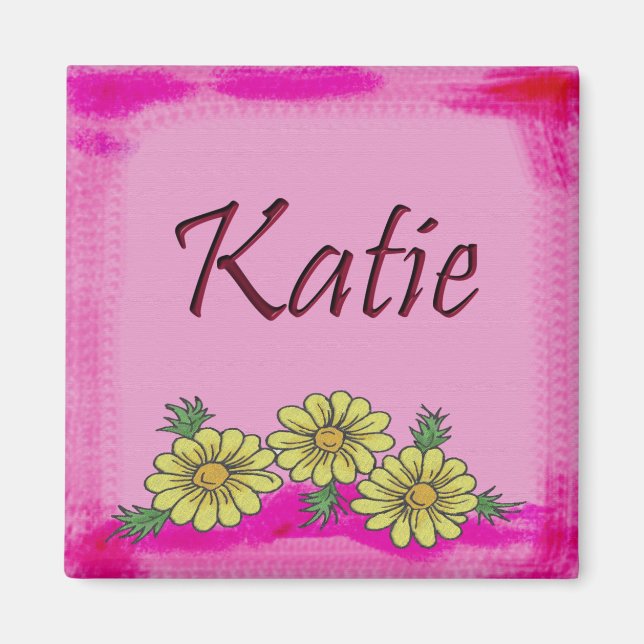 Katie Daisy Tasse Magnet (Vorne)