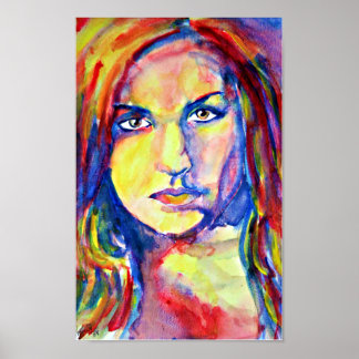 Katie Jo Wiltgen Aquarellmalerei Poster drucken