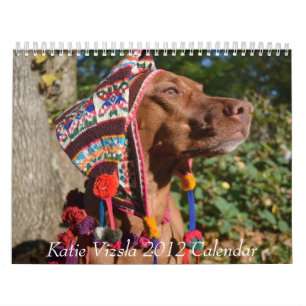 Katie Vizsla 2012 Kalender