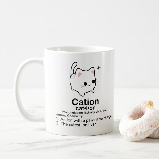 Kation Kaffeetasse (Mit Donut)