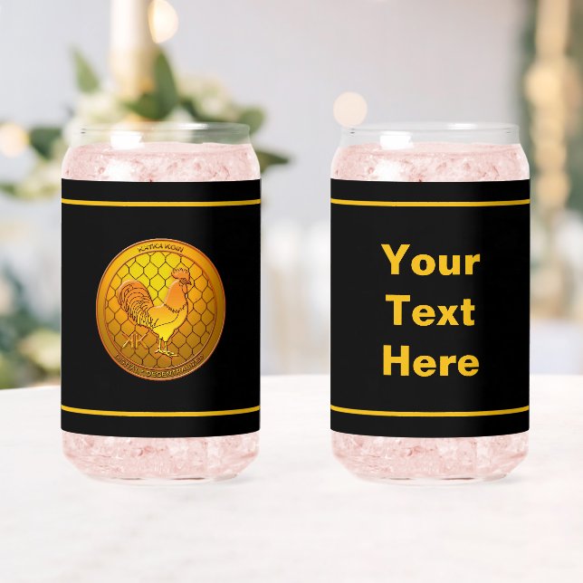 KatkaKoin Geflügel Kryptowährung ICO Dosenglas (Insitu (Hochzeit))