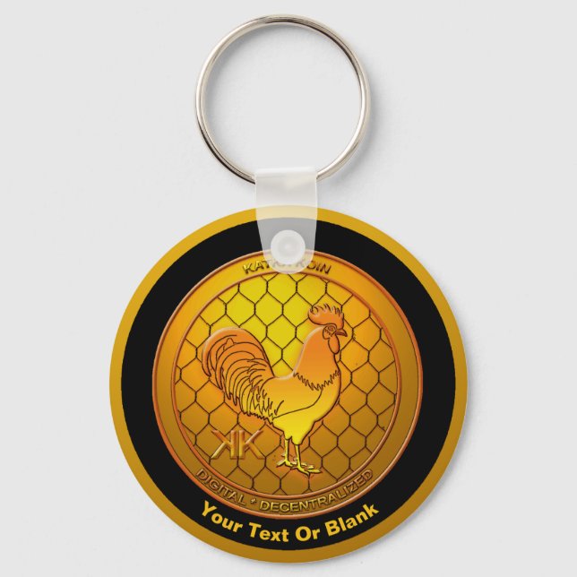 KatkaKoin Kryptowährung ICO Schlüsselanhänger (Vorderseite)