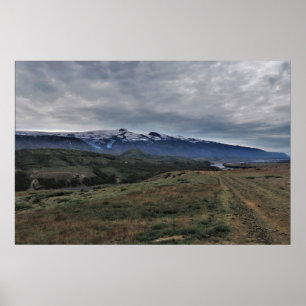 Katla und Thorsmork Tal Poster