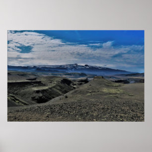 Katla Volcano Poster