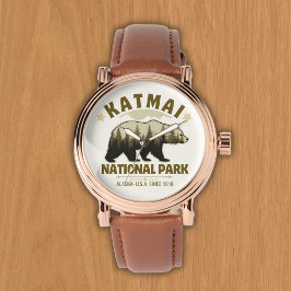 Katmai, National Park Alaska: Nature’s Sanctuary Armbanduhr