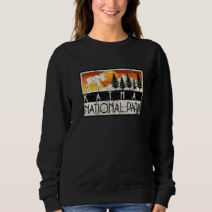Katmai National Park Alaska Naturlehrpfade im Frei Sweatshirt