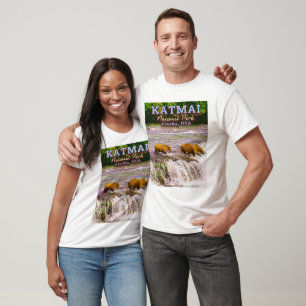 KATMAI NATIONAL PARK - ALASKA VEREINIGTE STAATEN T-Shirt