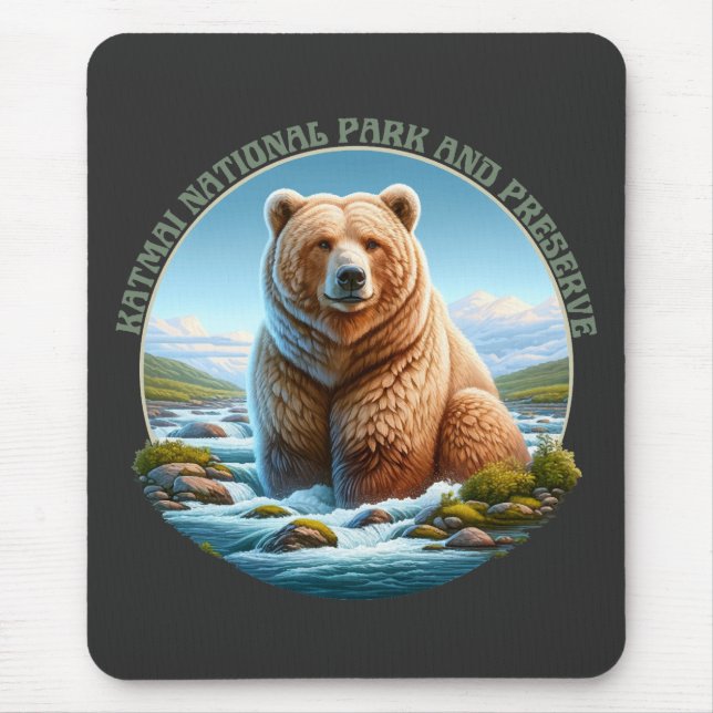 Katmai National Park und Preserve Mousepad (Vorne)