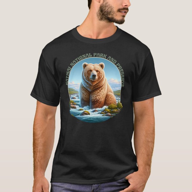 Katmai National Park und Preserve T-Shirt (Vorderseite)