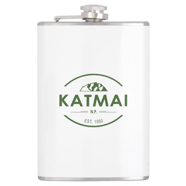 Katmai Nationalpark Flachmann (Vorderseite)