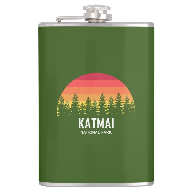 Katmai Nationalpark Flachmann (Vorderseite)