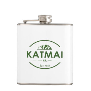 Katmai Nationalpark Flachmann