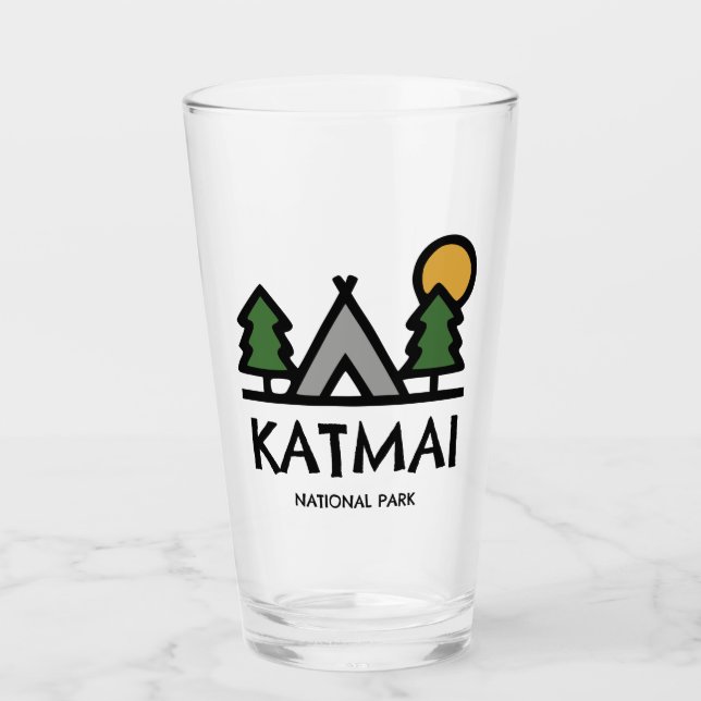 Katmai Nationalpark Glas (Vorderseite)