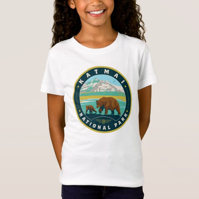 Katmai Nationalpark T-Shirt (Vorderseite)
