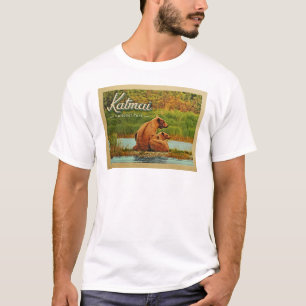 Katmai Nationalpark trägt Vintages T-Shirt