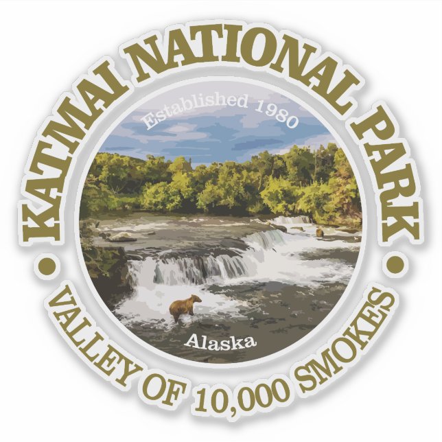 Katmai NP2 Aufkleber (Vorderseite)
