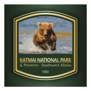 Katmai NP (PF1) Poster