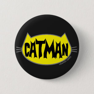 KATMAN Cat Lover Button