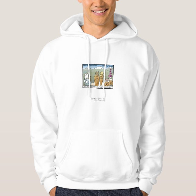 Katmandu & Dogmandu Cartoon Funny Hoodie (Vorderseite)