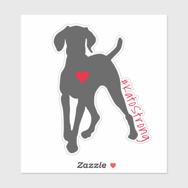 #KatoStrong Vinyl Decal Aufkleber (Blatt)