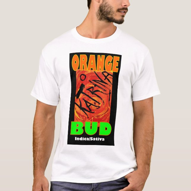 KATRINA ORANGE BUD T-Shirt (Vorderseite)