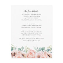 Katrina Pink Florale Hochzeitsgastdetails
