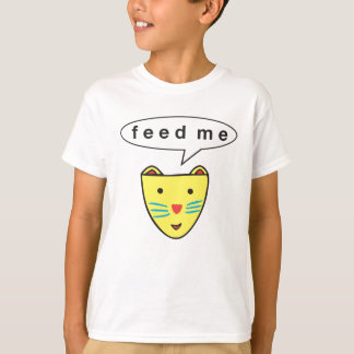 Kats "füttern mir" Kinder T-Shirt