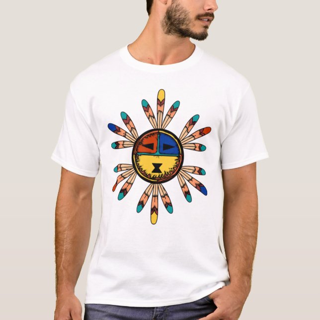Katsina Sun stellen Kopfschmuck gegenüber T-Shirt (Vorderseite)