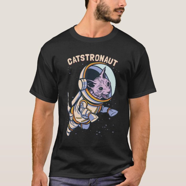 Katstronaut Kids Space Astronaut T-Shirt (Vorderseite)