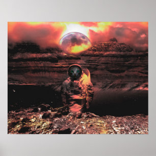 Katstronaut Poster