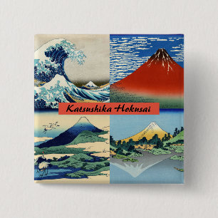 Katsushika Hokusai - 36 Ausblicke auf den Fuji Button