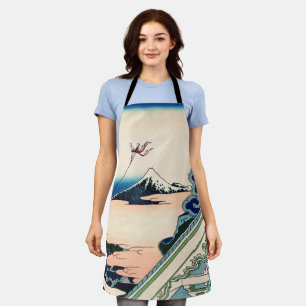 Katsushika Hokusai - Asakusa Honganji temple, Edo Schürze